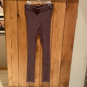 Comfortable ribbed leggings